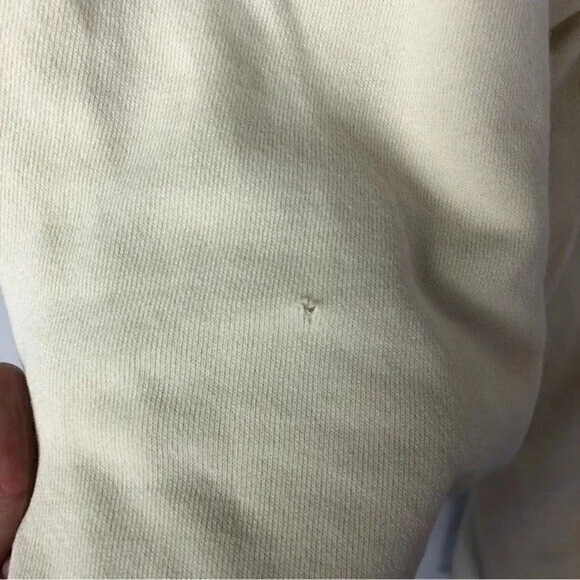 O'Neill Cream Stripe Leg High Rise Jogger Sweatpants M - Picture 5 of 5